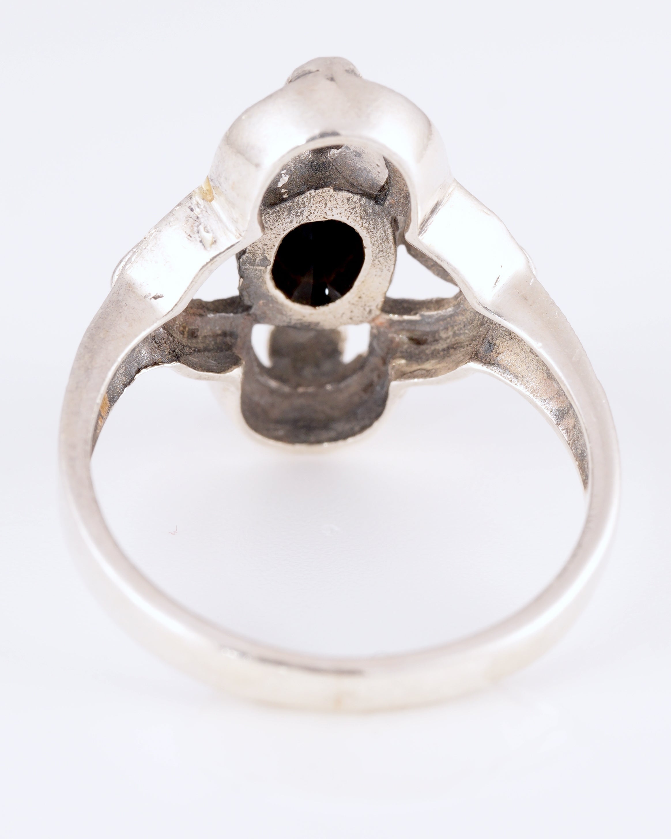 Eleganter Vintage Statement-Ring im Art-Deco-Stil