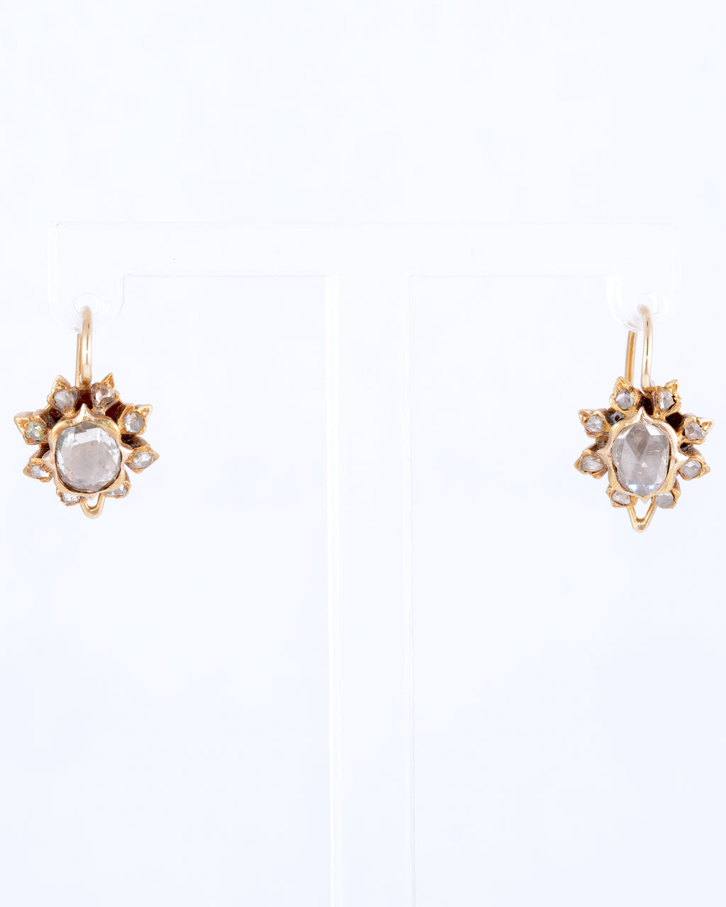 Exquisite and Museum-Quality Historical Drop Earrings in Antique Design