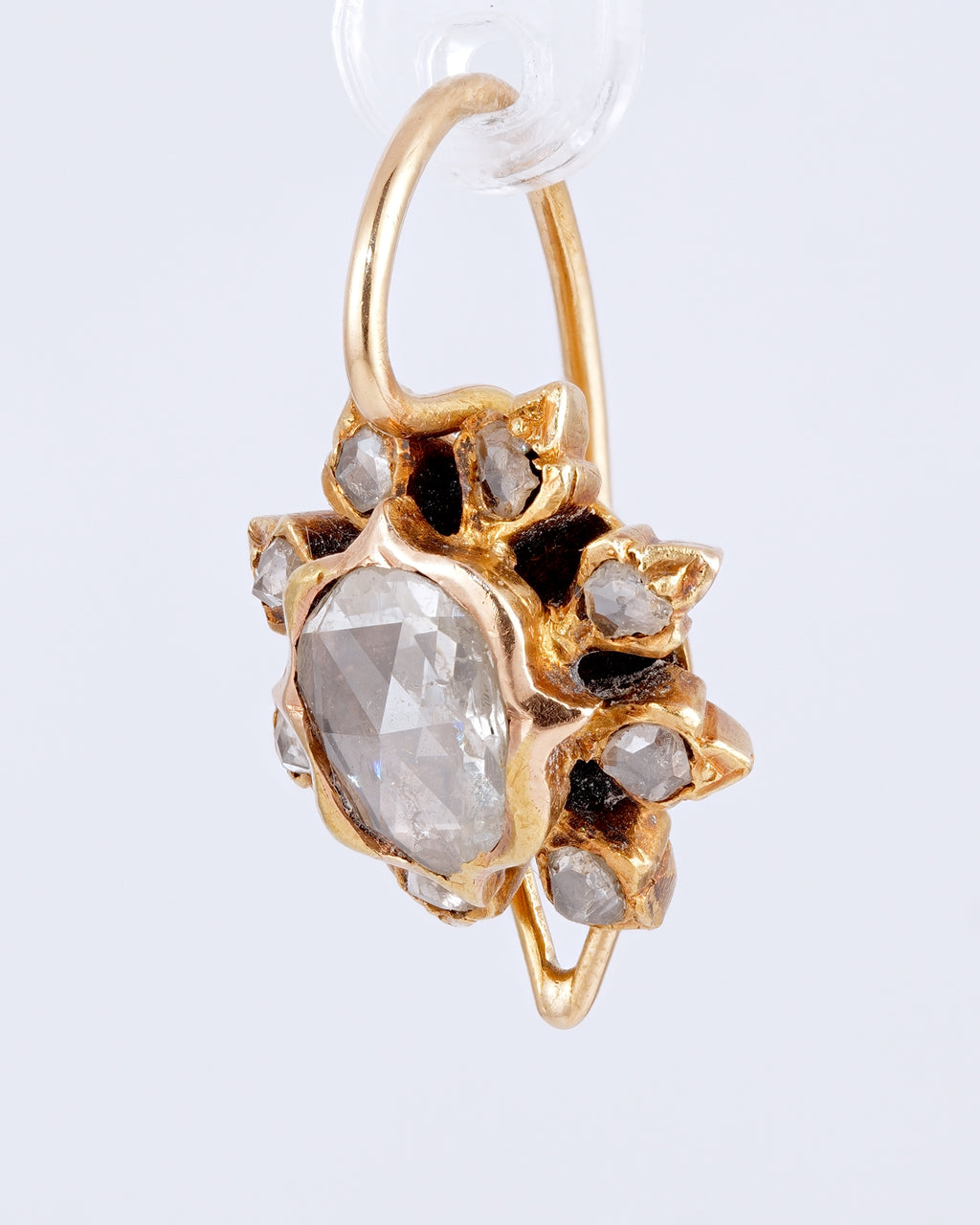 Exquisite and Museum-Quality Historical Drop Earrings in Antique Design