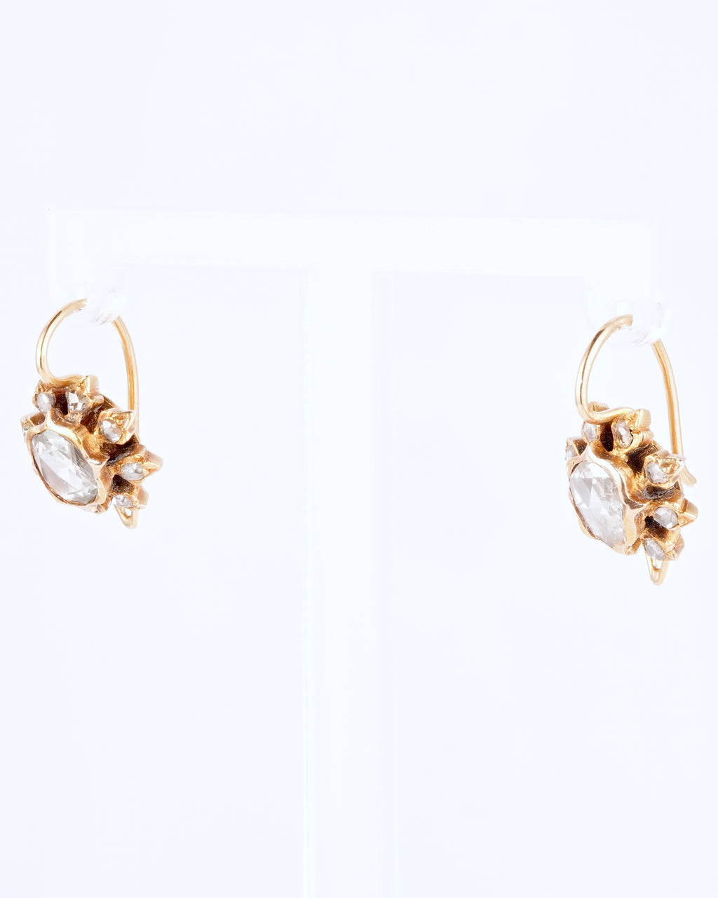 Exquisite and Museum-Quality Historical Drop Earrings in Antique Design